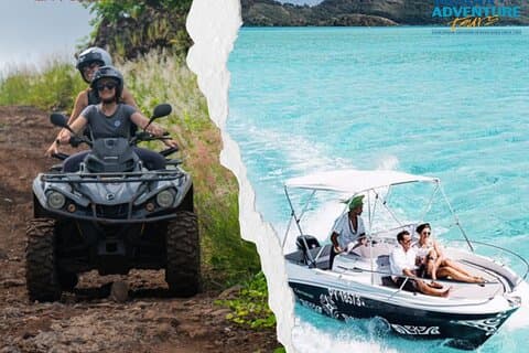 Bora Bora SNORKELING AND ATV QUADS TOURS COMBO