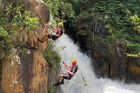 Da Lat Canyoning oplevelse med frokost inkluderet