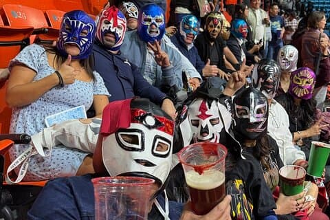 Lucha Libre VIP Möt och hälsa