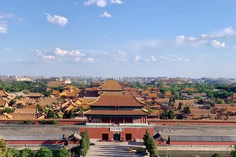 Beijing Central Axis stadspromenad