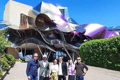Marques de Riscal en Ysios Rioja wijntour met lunch vanuit Bilbao