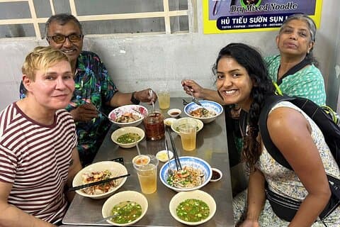 Saigon Walking Food Tour & Hidden Alleys with Locals
