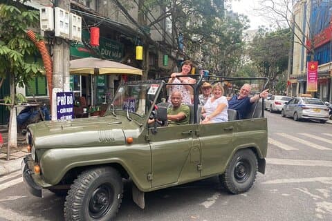 Hanoi Halve Dag Stad per Legendarische Russische Jeep