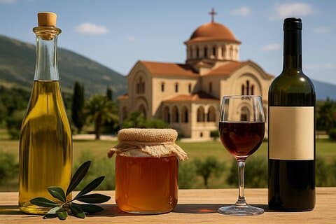 Tour privato di Cefalonia con miele olio d'oliva e vino
