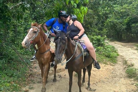 Amazing horse ride tour in Punta Cana beach!