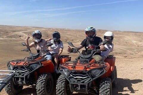 Agafay Private Tour: Quad, Camel & Magic Evening