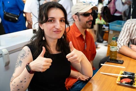 For First Time Visitor:Tsukiji Food Tour with Tokyo Travel Advice