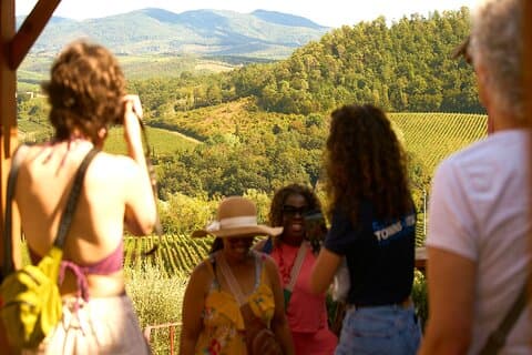 De Florence : Visite de la Toscane du vin et de l'huile avec repas typique de la Toscane