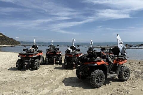 ティラン,デュア＝ロドン岬: ATVクワッドバイクツアー（ヘルメット付き）