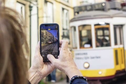 Passeio fotográfico em Lisboa com um fotógrafo local
