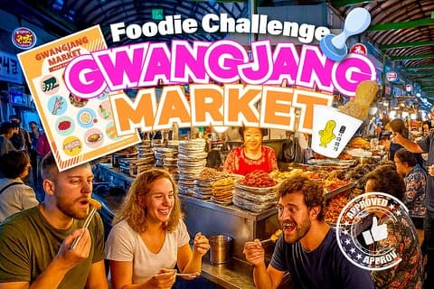 Fearless Foodie Challenge: Gwangjang Markt Food Abenteuer