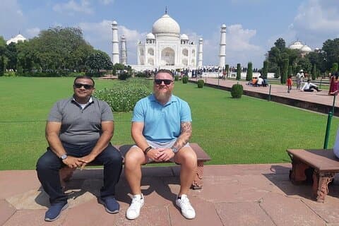 Taj Mahal og Agra fuld dag privat tur fra Agra