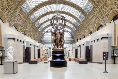 Rask inngang til Orsay Museum