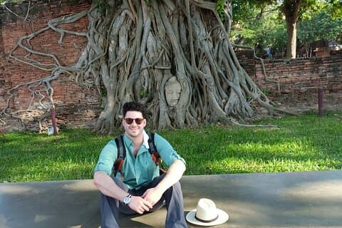 Journée de visite du patrimoine mondial de l'UNESCO à Ayutthaya