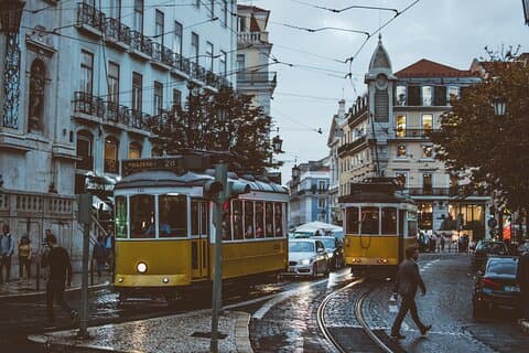 Lissabon en dags tur och retur från Porto