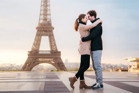 Fotoshooting Express Eiffelturm oder andere Paare und Vorschläge