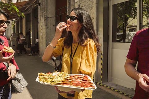 Rome Super Local Street Food Tour in Old Monteverde Neighborhood
