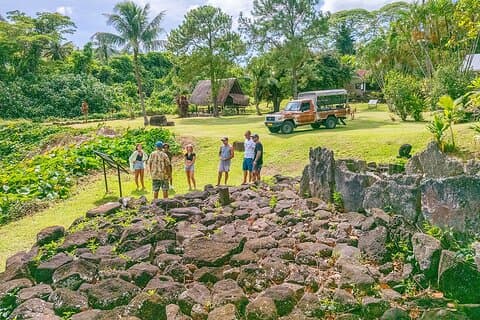 Ganztägige Kombi-Abenteuertour & Motu FANFAN Pass mit Buffet