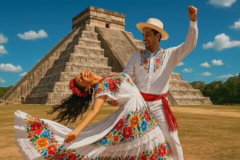 5x1: Chichen Itza + Suytun & Ikkil Cenote + Buffé + Valladolid
