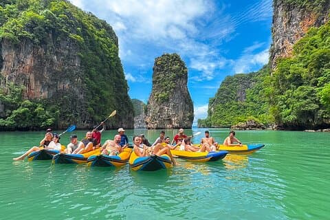 Day Trip to James Bond (Canoeing & Kayaking Islands & Lunch)