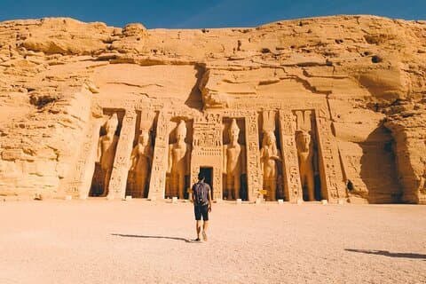 Privat dagstur i Abu Simbel-templerne fra Aswan