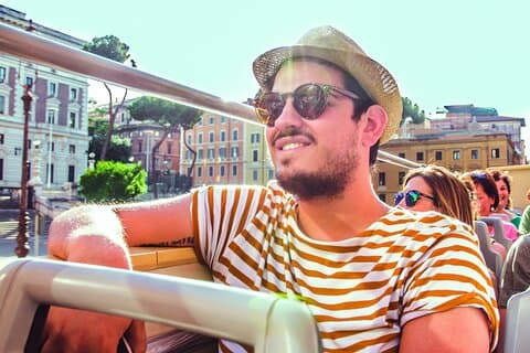 Civitavecchia Port Rome Hop-On Hop-Off Bus met Transfer