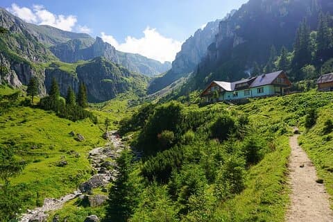 Begeleide wandeling van een nacht naar Mălăiești Cabin met Boekarest Transfer