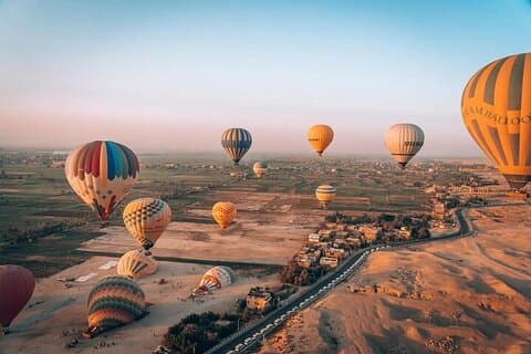 Luxor Heteluchtballontour ervaring