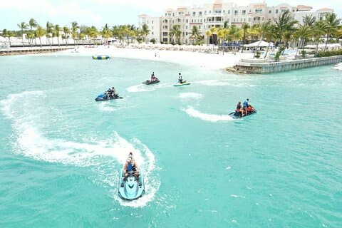 Activiteiten in de omgeving van Caicos Island Jet Ski Adventure