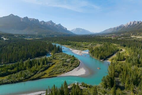 1.5 hour Scenic Nature Float in the Canadian Rocky Mountains