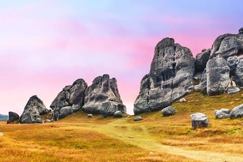 Castle Hill & Arthur Pass Tagesausflug von Christchurch