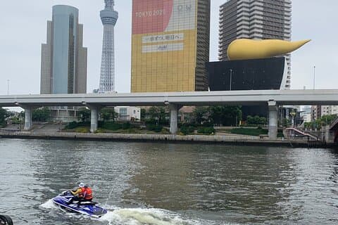 Tokyo Bay & kanaler storby jungle cruise med jet ski