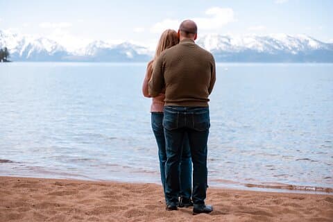 Servizio fotografico privato per le vacanze con fotografo a Lake Tahoe