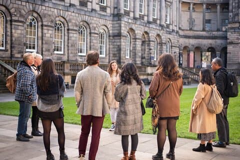 Begeleide wandeltocht door de historische oude en nieuwe binnenstad van Edinburgh