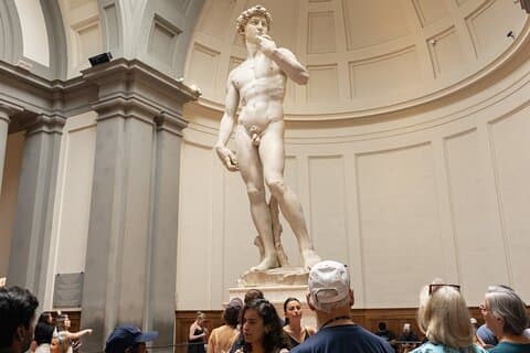 Florence Accademia Gallery Tour & Skip-the-Line Billetter Inkluderet