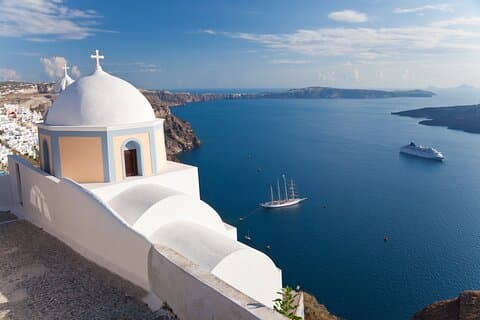 Caldera, dorpen en zonsondergangen ervaring in Santorini