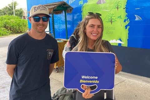 Puerto Morelos enveis eller tur/retur privat overføring