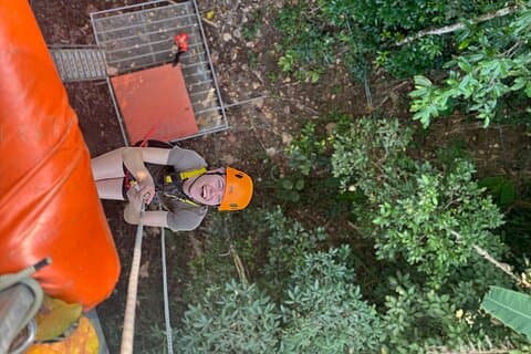 Sticky Waterval en Zipline Avontuur