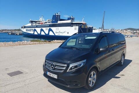 Rafina Port til Athens Lufthavn Privat transfer med Meet & Greet