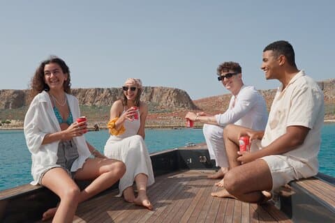 De Kissamos Balos e Gramvousa Speedboat Cruzeiro com Bebidas