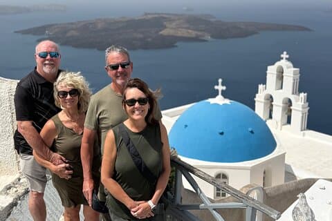 Visite privée sur mesure de Santorin avec un chauffeur local
