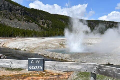 Privédagtrip naar Yellowstone Park vanuit Big Sky - volledige of halve dag