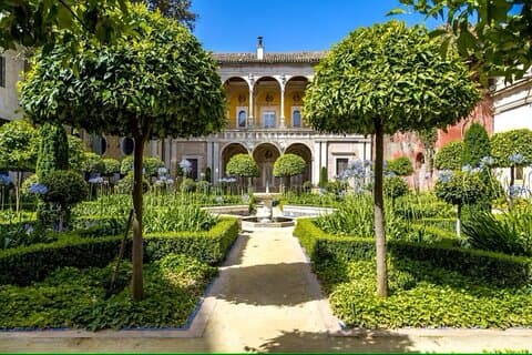 Seville aristokratiske huse og haver oplevelse
