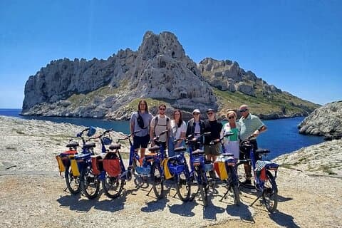Excursión por la costa de Marsella Excursión privada en bicicleta eléctrica a Calanques