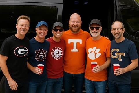 VIP Gameday Tailgate in a Maybach Sprinter Van