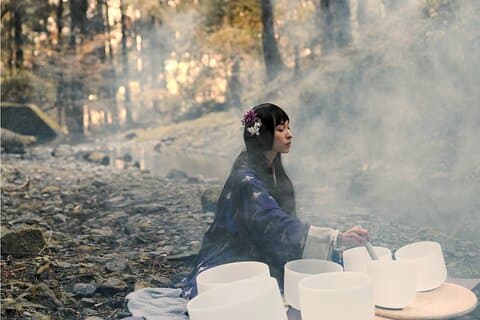 nature retreat and sound meditation