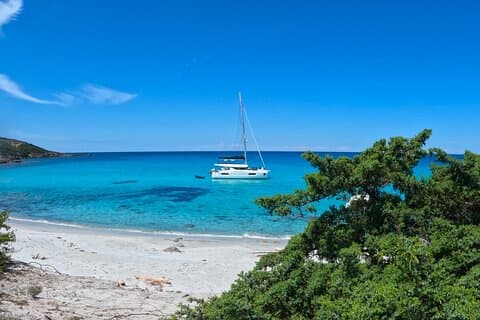 Catamaran Excursion Agriates Desert from Red Island
