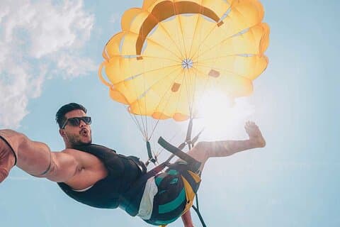 Parasailing, Banana & Sofá Barco & Transporte Privado em Hurghada