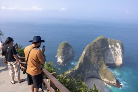 Tour privato di Nusa Penida Ovest con T-Rex Beach