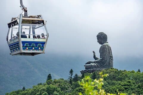 Ngong Ping 360 Cable Car Ticket in Hong Kong
